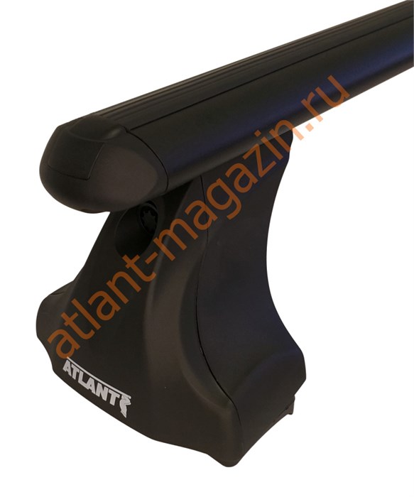 Багажник для Great Wall Wingle 7 с 2020- (аэродинам. черная дуга), арт.7002+6028+7244 5103