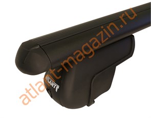 {{photo.Alt || photo.Description || 'Багажник Haval H5, 2020-2021 (интегрир. рейлинги) аэродинам. черная дуга, арт.8811+6029'}}