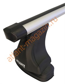 {{photo.Alt || photo.Description || 'Багажник для с гофрой для Opel Astra H с 2004г.- (аэродинамическая дуга эконом), арт.7002+6012+7059'}}